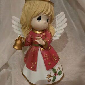 Precious Moments Christmas Angel Holding Bell Figurine 2019